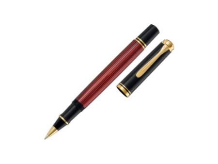 Pelikan Stylo roller 'Souverän 400', noir/rouge