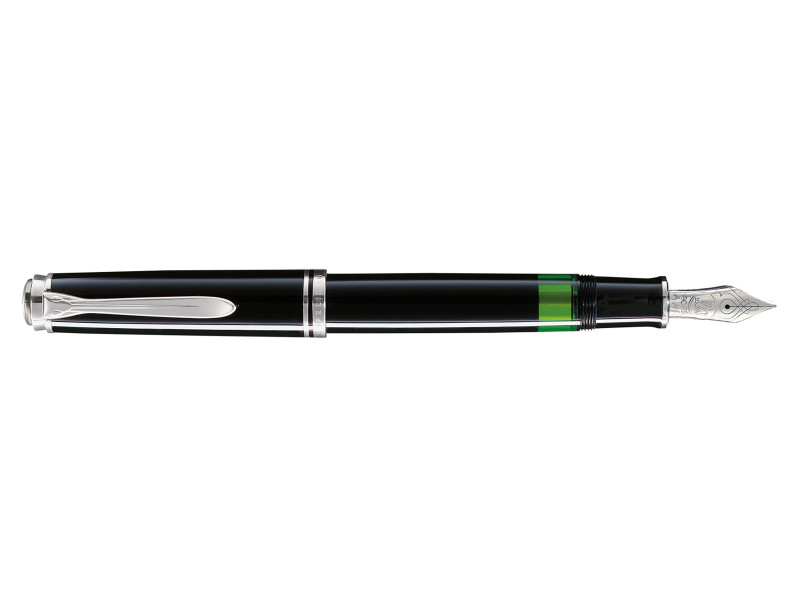 Pelikan Stylo plume 'Souverän 805', noir/argent, B