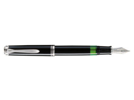 Pelikan Stylo plume 'Souverän 805', noir/argent, F