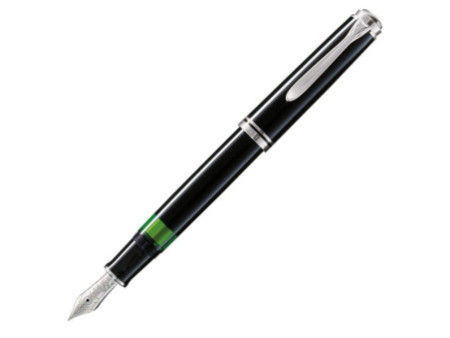 Pelikan Stylo plume 'Souverän 805', noir/argent, F