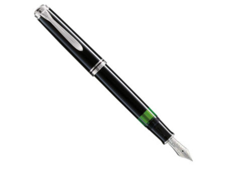 Pelikan Stylo plume 'Souverän 805', noir/argent, F