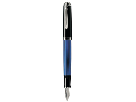 Pelikan Stylo plume 'Souverän 405', noir/bleu, F