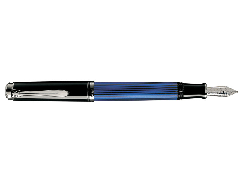 Pelikan Stylo plume 'Souverän 405', noir/bleu, M