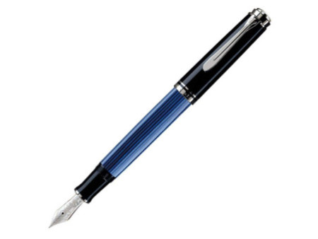 Pelikan Stylo plume 'Souverän 805', noir/bleu, F