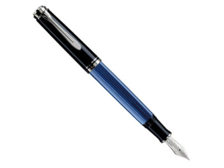 Pelikan Stylo plume 'Souverän 805', noir/bleu, F
