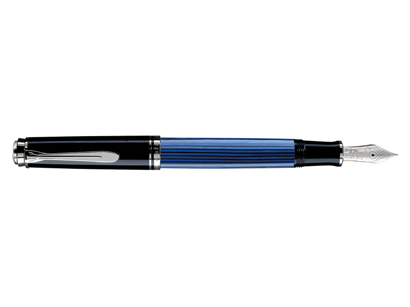 Pelikan Stylo plume 'Souverän 805', noir/bleu, M
