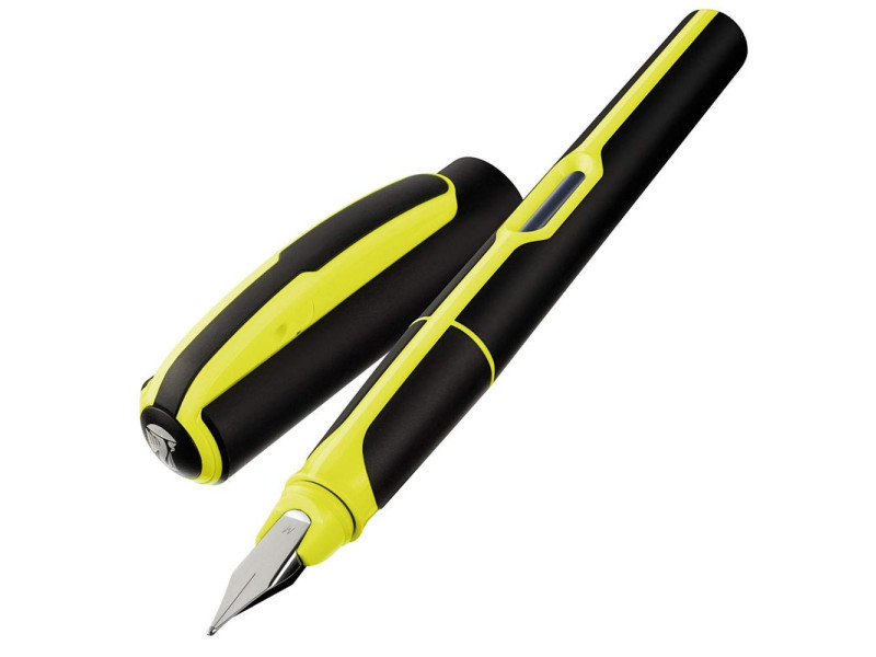 Pelikan Stylo plume style 'Neon', taille de plume: M, jaune
