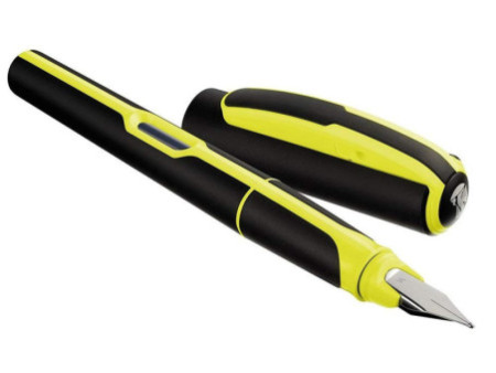 Pelikan Stylo plume style 'Neon', taille de plume: M, jaune