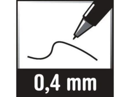 Pelikan Fineliner 96, largeur de tracé: 0,4 mm, rouge