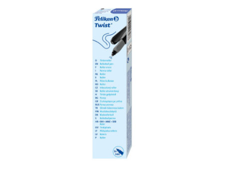 Pelikan Twist Stylo roller Black, noir/gris