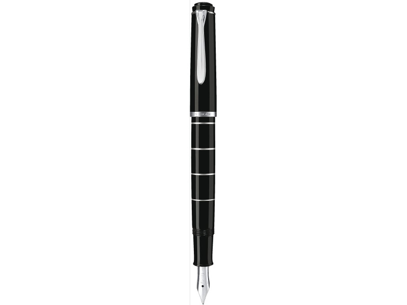 Pelikan Stylo plume 'anneaux M 215', couleur: noir