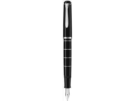 Pelikan Stylo plume 'anneaux M 215', couleur: noir