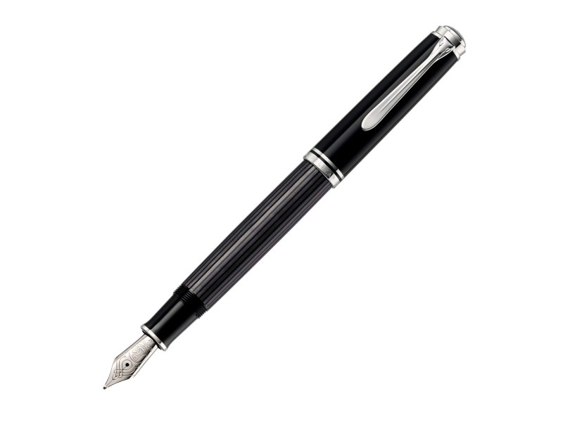 Pelikan Stylo plume 'Souverän 805', noir/anthracite, F