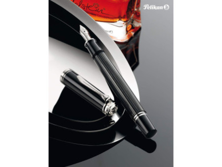 Pelikan Stylo plume 'Souverän 805', noir/anthracite, F