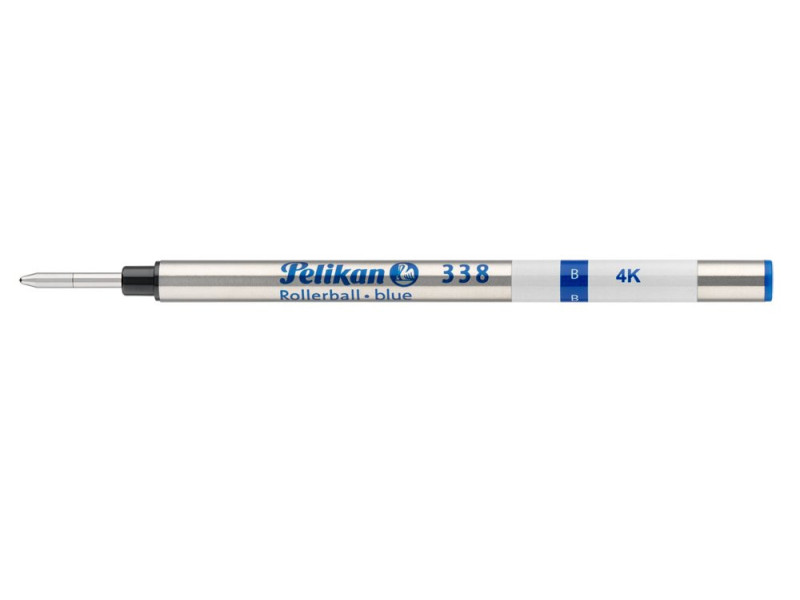 Pelikan Recharge pour stylo roller 338, épaisseur: B, bleu