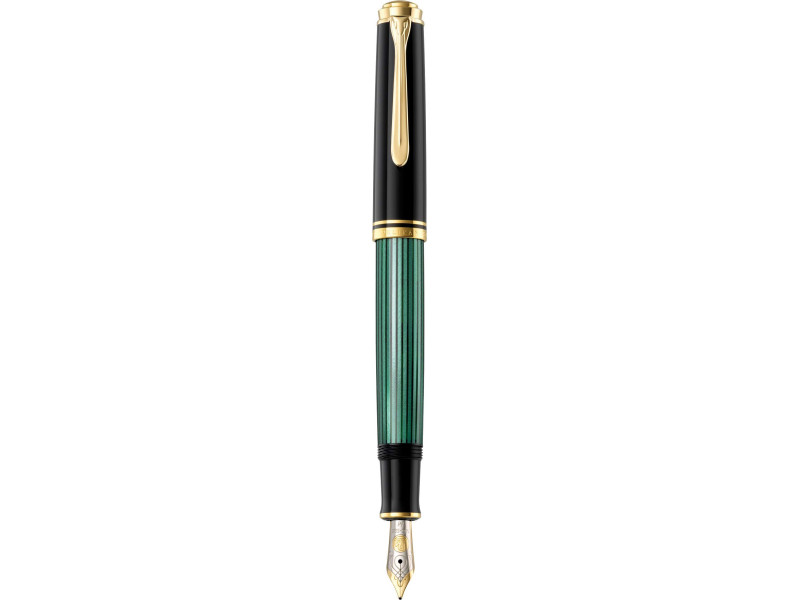 Pelikan Stylo plume 'Souverän 600', noir/vert, M