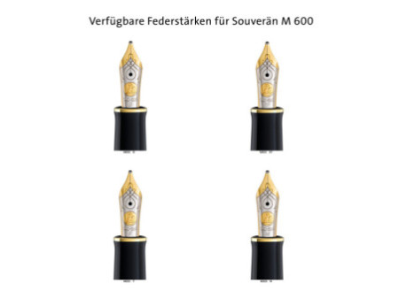 Pelikan Stylo plume 'Souverän 600', noir/vert, M
