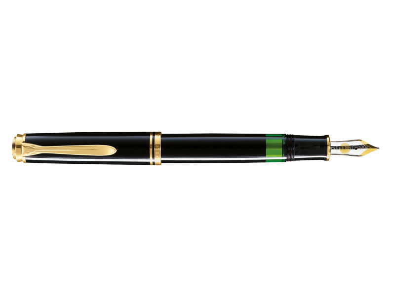 Pelikan Stylo plume 'Souverän 600', noir/or, F