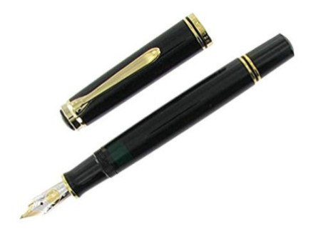 Pelikan Stylo plume 'Souverän 600', noir/or, M
