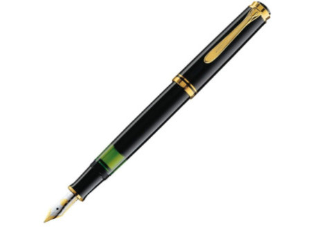 Pelikan Stylo plume 'Souverän 400', noir/or, EF