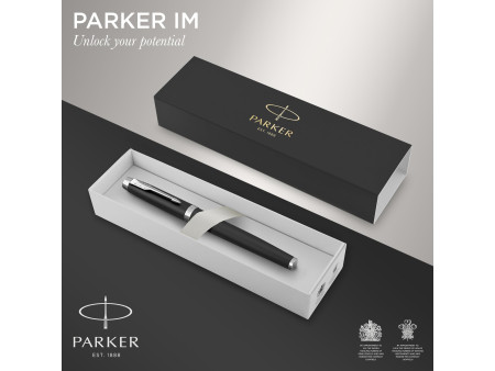 PARKER Stylo plume IM Essentiel, Noir C.T.