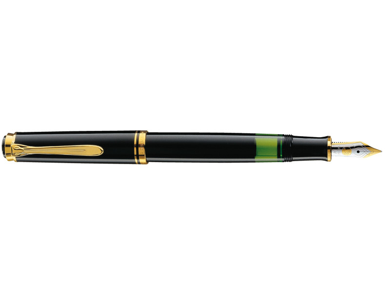 Pelikan Stylo plume 'Souverän 400', noir/or, F