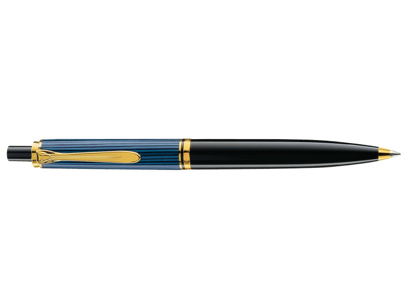 Pelikan Stylo à bille rétractable 'Souverän 400', noir/bleu