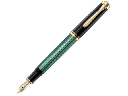 Pelikan Stylo plume 'Souverän 400', noir/vert, M