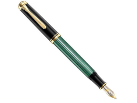 Pelikan Stylo plume 'Souverän 400', noir/vert, M