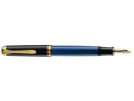 Pelikan Stylo plume 'Souverän 400', noir/bleu, EF