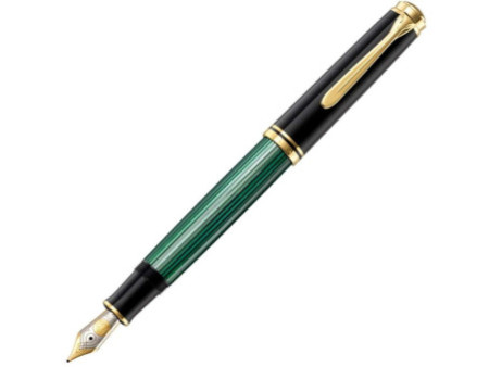 Pelikan Stylo plume 'Souverän 800', noir/vert, F