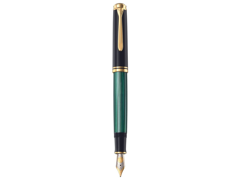 Pelikan Stylo plume 'Souverän 800', noir/vert, M