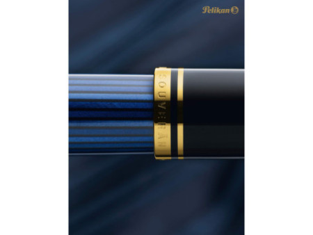 Pelikan Stylo plume 'Souverän 800', noir/bleu, EF