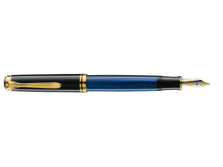 Pelikan Stylo plume 'Souverän 800', noir/bleu, B