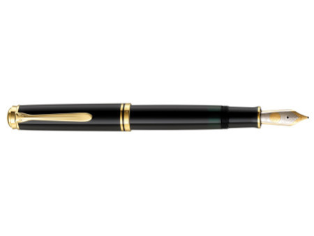Pelikan Stylo plume 'Souverän 1000', noir/or, EF