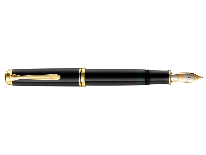 Pelikan Stylo plume 'Souverän 1000', noir/or, EF
