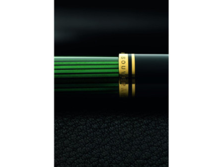 Pelikan Stylo plume 'Souverän 1000', noir/vert, M