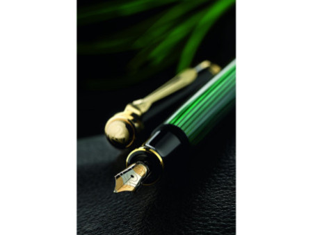 Pelikan Stylo plume 'Souverän 1000', noir/vert, M