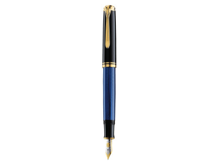 Pelikan Stylo plume 'Souverän 600', noir/bleu, M