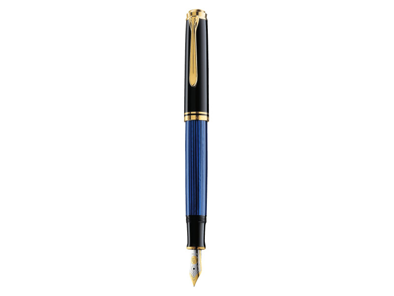 Pelikan Stylo plume 'Souverän 600', noir/bleu, M