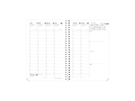 QUO VADIS Agenda 'Ministre S', 160 x 240 mm, 2026, noir