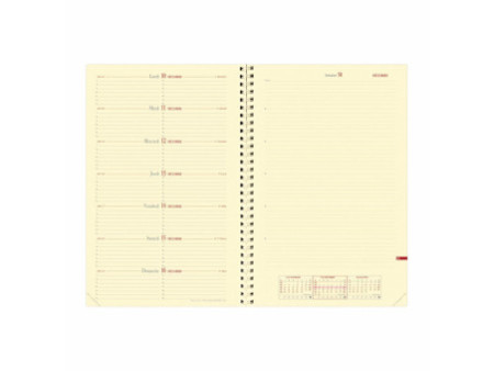 QUO VADIS Agenda 'Note 24 S', 160 x 240 mm, 2026, noir