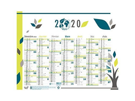 QUO VADIS Calendrier mural 'Equology', 430 x 335 mm, 2026