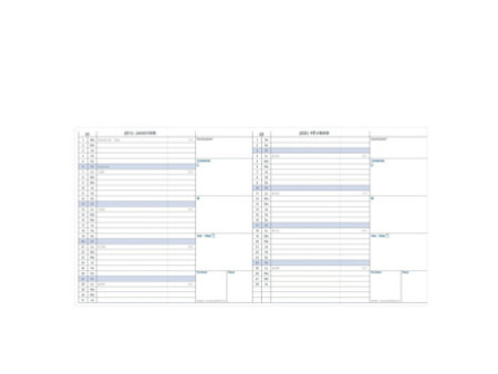 QUO VADIS Agenda de poche 'MINIBEST' 75 x 140 mm, 2026, noir