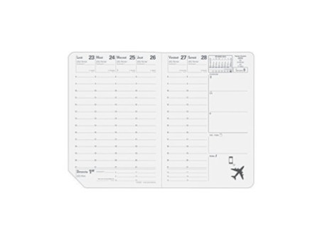 QUO VADIS Recharge pour agenda 'Affaires' 2026, 100 x 150 mm
