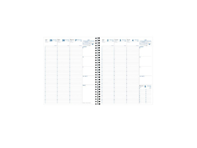 QUO VADIS Recharge pour agenda Euréquart, 2026, 240 x 300 mm
