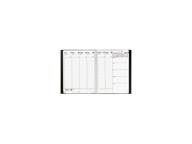 QUO VADIS Agenda 'Président S', 210 x 270 mm, 2026, noir