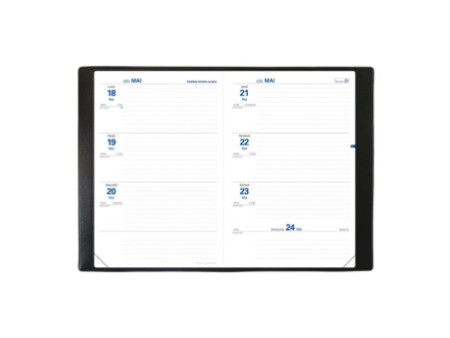 QUO VADIS Agenda TEXTHEBDO TOUCH, 2025/2026, bleu nuit