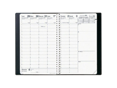 QUO VADIS Agenda 'Ministre S', 160 x 240 mm, 2026, noir