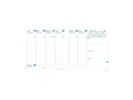 QUO VADIS Agenda 'Exécutif', 160 x 160 mm, 2026, Club bronze